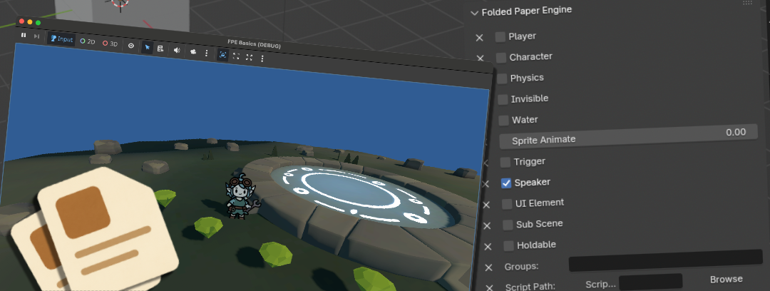 Folded Paper Engine docs owl
